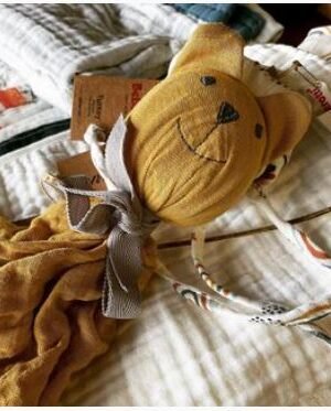 BEBEROTTI ORGANIC MUSLIN SLEEPING FRIEND CLOTH TOY