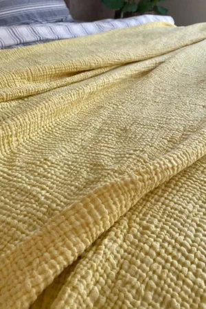 CHASSCA HOME MUSLIN BED COVER, 230X240 CM