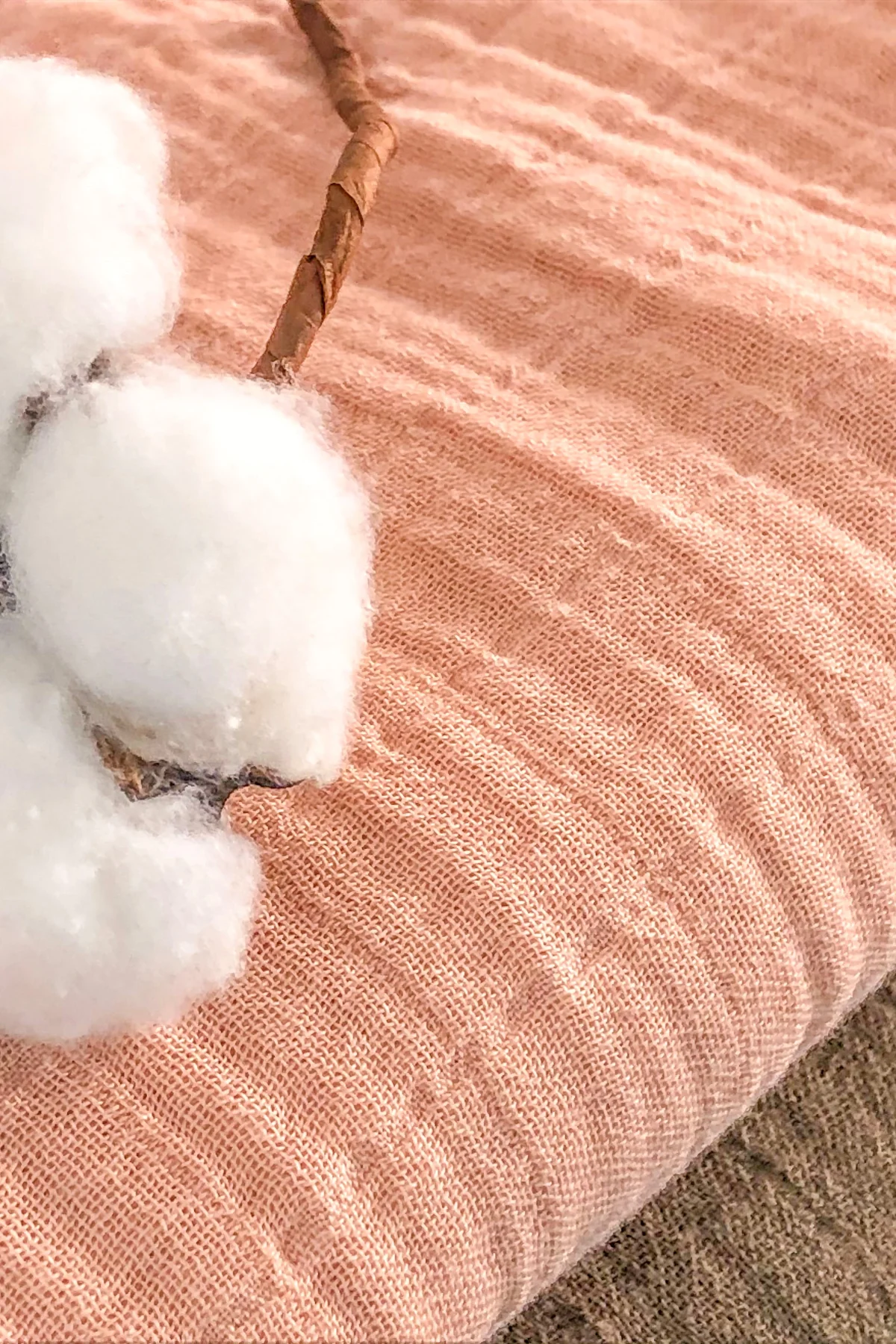 BEBEROTTI ORGANIC TASSELED MUSLIN BABY BLANKET, 105X145 CM (1)