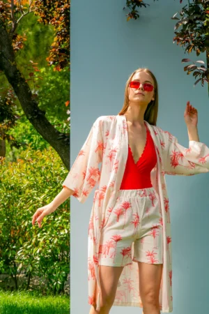 IR WEAR TROPICAL KIMONO