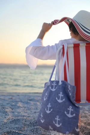 THE BARINE ANCHOR BEACH BAG