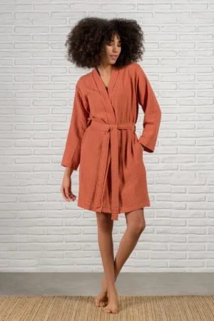 THE BARINE MUSLIN ROBE