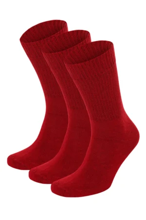 WOMEN'S BAMBOO CREW SOCKS, 3 PACK